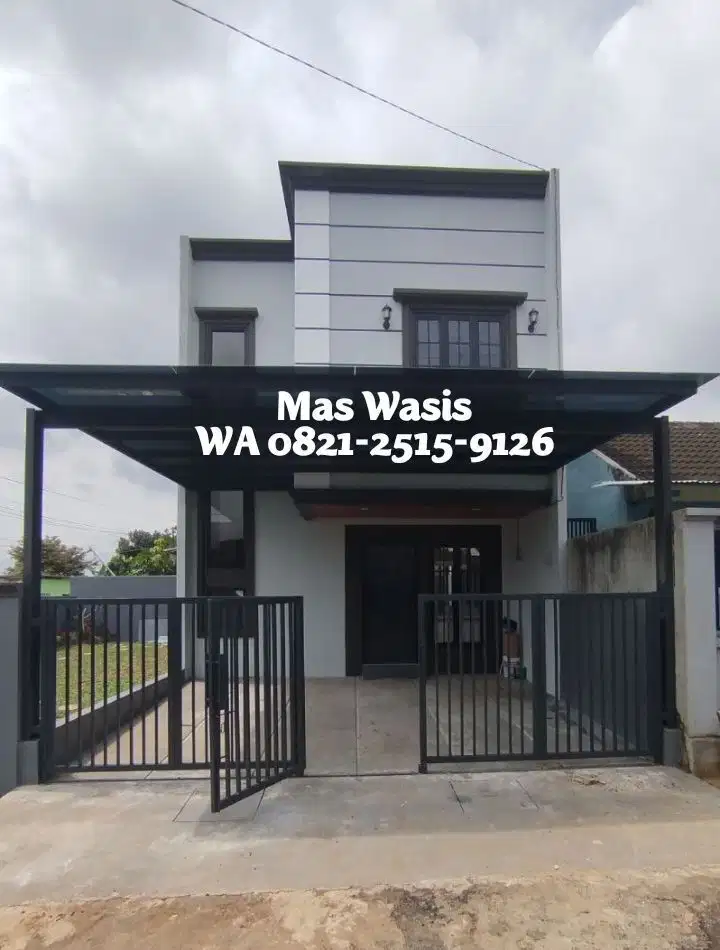 Dijual Rumah Baru 2 lantai Pecah SHM dalam Cluster dekat Tol Sawangan
