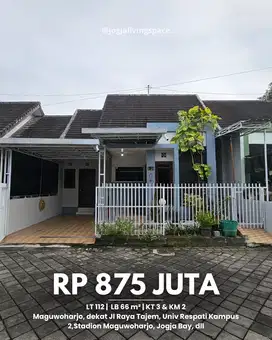 A183 - Rumah Modern Minimalis Siap Huni Perumahan One Gate Di Maguwo