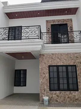 Rumah Desain Classic daerah Cimanggis Depok dekat Cibubur Junction