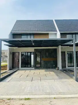 Rumah cluster tipe mezzanine bebas banjir di Bekasi