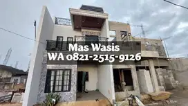 Dijual Rumah 2-lantai + Rooftop dalam Cluster Elite dekat Tol Cibubur