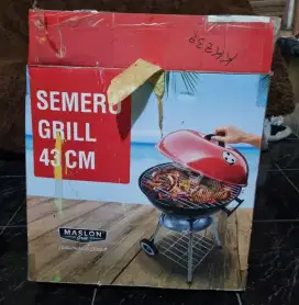 BBQ Grill Arang SEMERU 43CM – Baru Belum Dipakai!