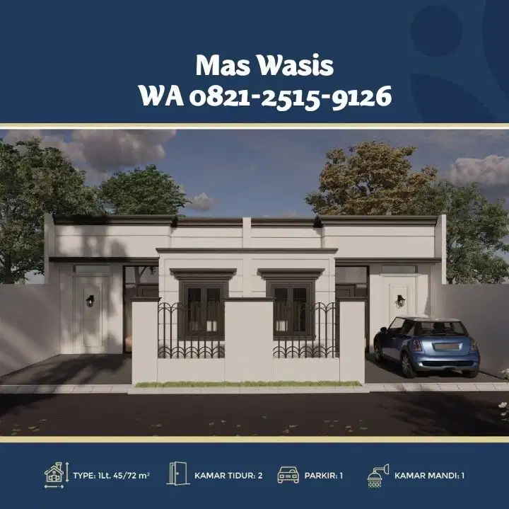 Rumah Murah dalam Cluster Sawangan, DEPOK