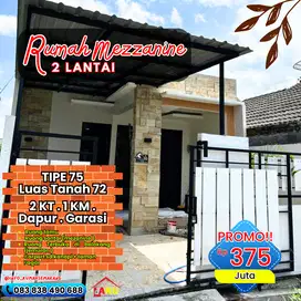 Rumah Mezzanine 2 Juta All In Bukit Leyangan Damai Spek Kekinian