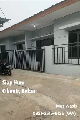 Dijual Rumah Minimalis Siap Huni dekat Stasiun LRT Cikunir, Sentrakota