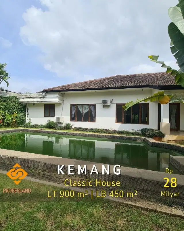 RUMAH CLASSIC KEMANG DALAM JAKSEL
