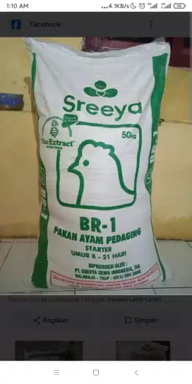 pakan ayam pur japva comfeed par L dan sreeya br 1