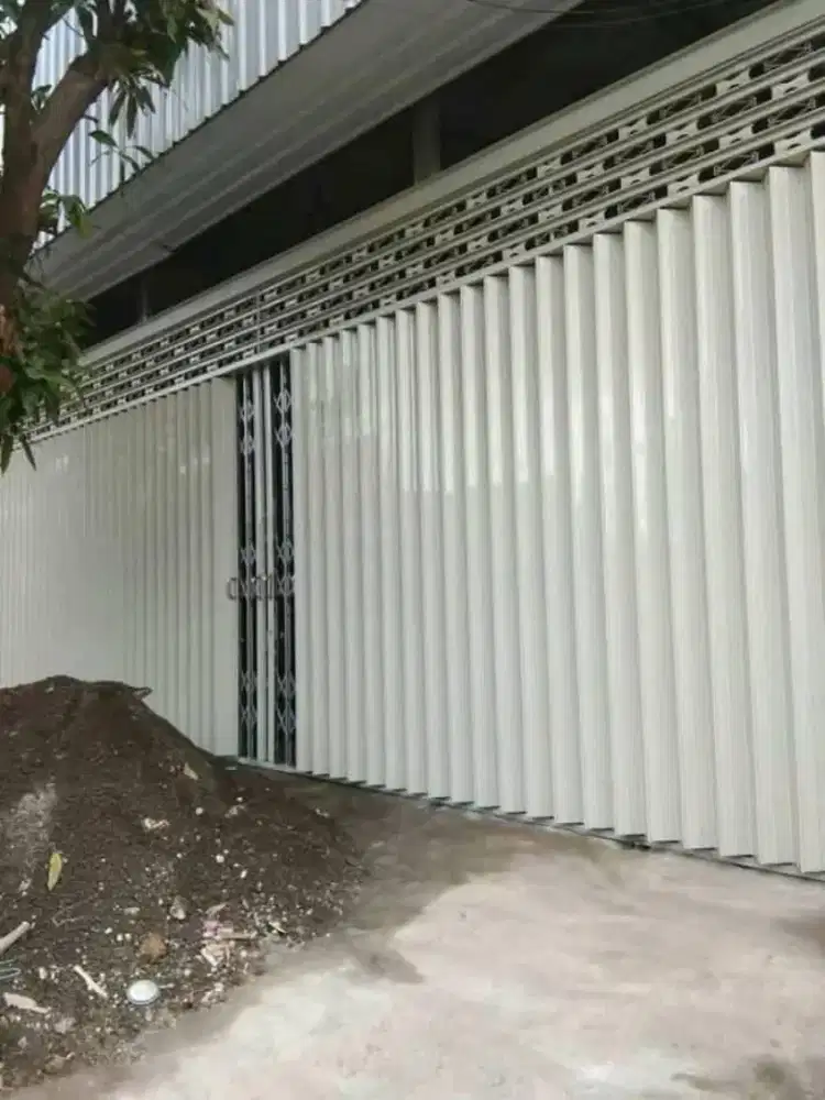 Folding gate pintu ruko/garasi