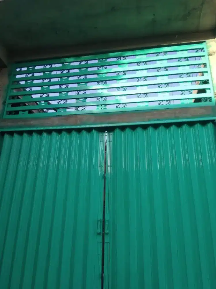 Folding gate pintu ruko/garasi