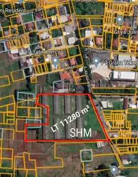 HARGA NJOP PINGGIR JALAN UNTUK CLUSTER atau GUDANG DI SAWANGAN