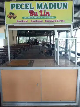 Dijual Cepat Gerobak Aluminium untuk Jualan Mie Ayam, Bakso, Siomay