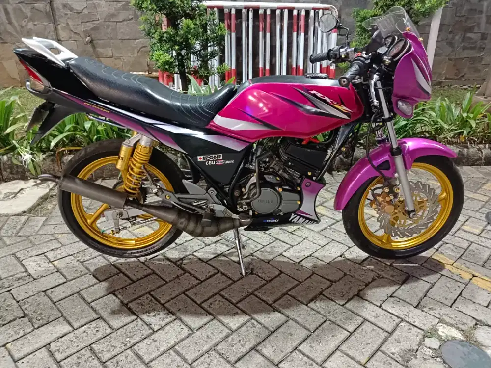 Yamaha RXZ Tahun 1997 Asli Ungu Pajak Hidup