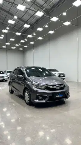 TDP 10jt! Honda Brio E MT 2021, Plat W, KM 42rb, Pajak Panjang