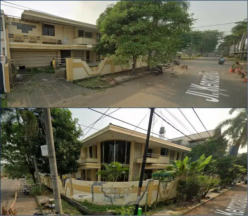 Rumah hoek taman kencana cengkareng jakarta barat