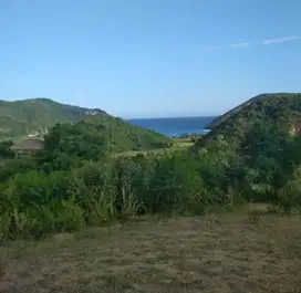 Tanah view laut di Mawun dekat Kuta Mandalika