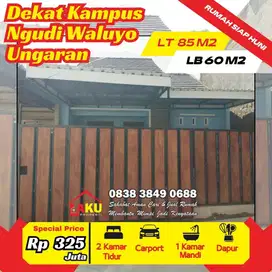 Siap Tempati! Rumah Dekat Kampus Ngudi Waluyo, Harga Nego Sampai Jadi