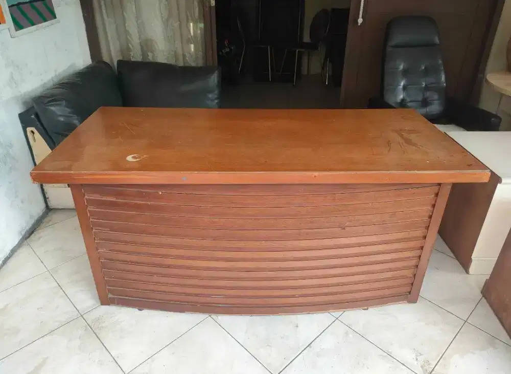 Meja (kerja/kasir/resepsionis/bar) Jati