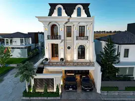 Rumah Classic Gaya Eropa Dalam Komplek Premium Dekat Cilandak Jaksel