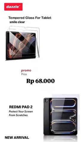 Tg clear smile for tablet
