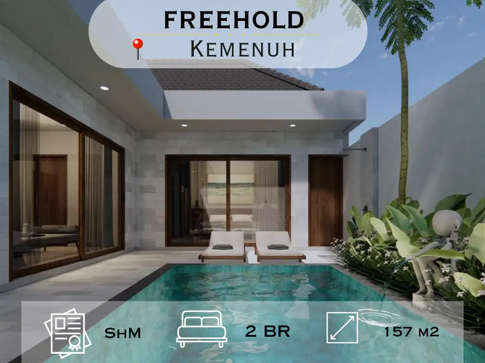 Villa Baru, Hanya 10 Menit Dari Ubud Center Bali