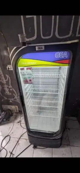Jual bu kulkas pendingin minuman ukuran 4 rak merk GEA