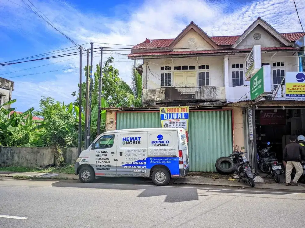 Dijual Ruko jln Dr Sutomo. Pontianak Kota
