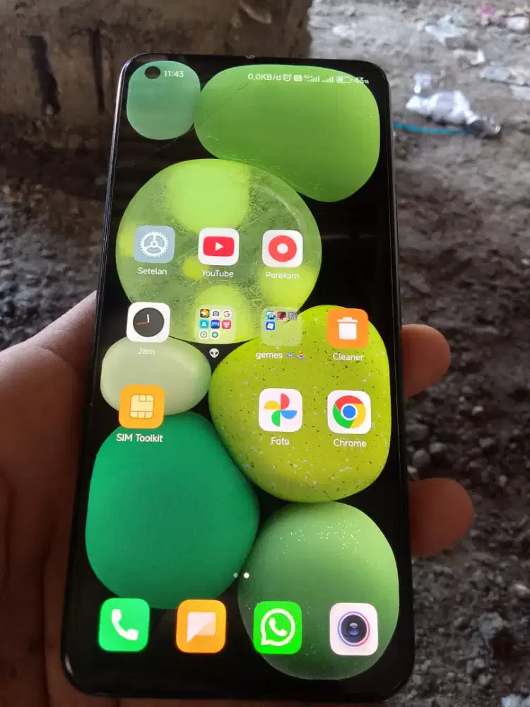 Mi 11 lite 6/64 GB fullset.Baca deskripsi