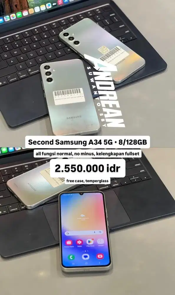Second Samsung A34 5G 8/128 gb