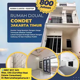 Rumah KPR Di Condet Jakarta Dekat Jl Raya Condet Stasiun TB Simatupang