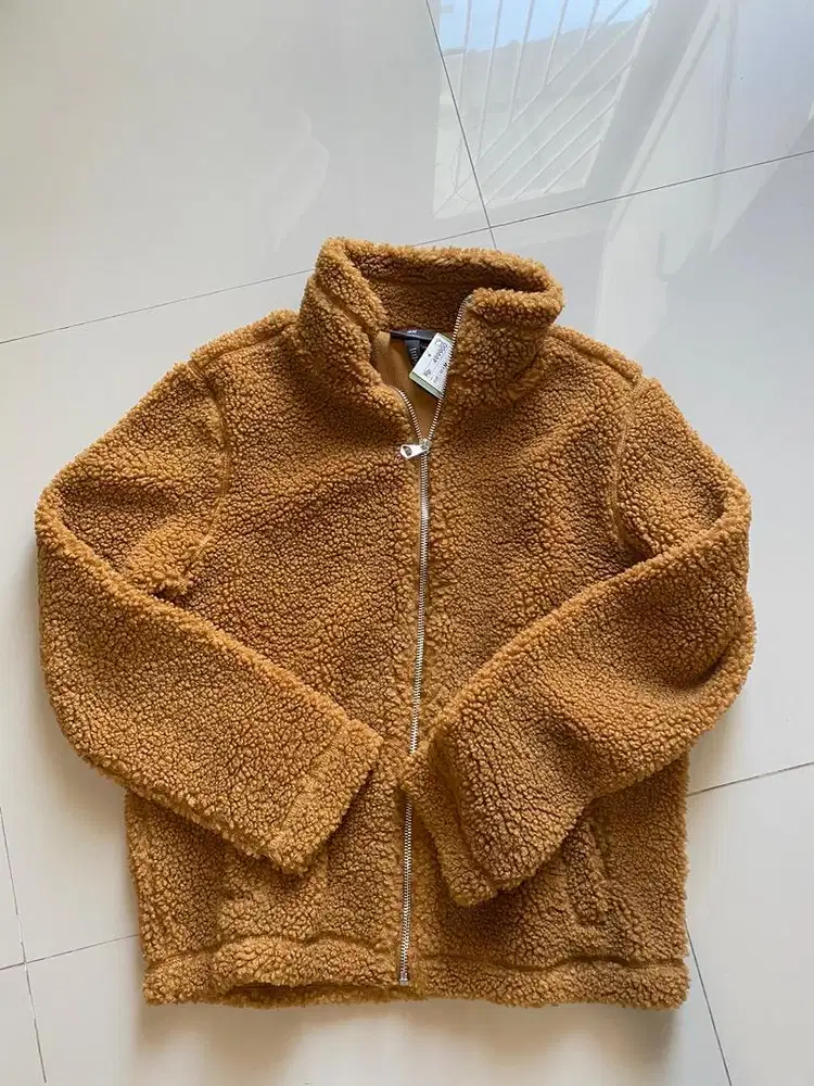 Jaket h&m baru coklat