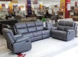 sofa set recliner murah