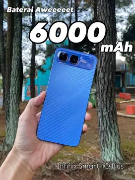 Infinix Smart 10 Plus 8/128GB Baterai 6000 mah Siap Gaming 120hz