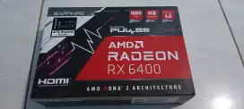 Di Jual VGA - Sapphire PULSE AMD Radeon RX 6400 4GB GDDR6 Gaming