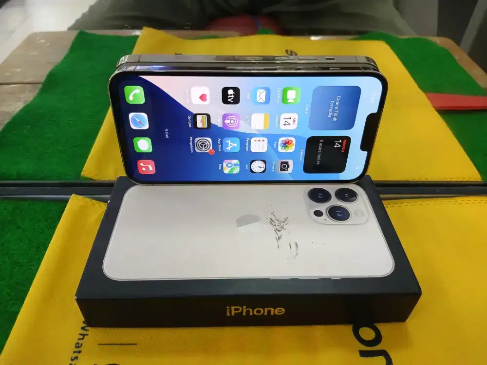 Iphone 13 pro max 256 gb mulus no minus lengkap Inter Zpa