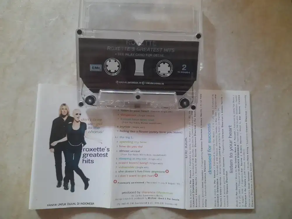 Audio kaset original