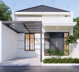 Sedang Promo! Rumah Mewah Minimalis Spek Bata Merah di Buahbatu
