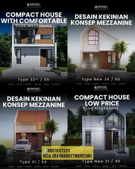 Rumah KPR Syariah Mulai 200JT an Dekat Stasiun Depok Dekat Jakarta