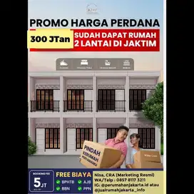 Rumah Dekat Halte Busway Tol Taman Mini Condet Jaktim