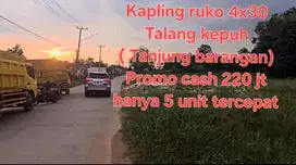 Dijual Tanah Kavling Ruko di Jalan Talang Kepuh Palembang Bebas Banjir
