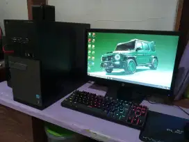 Pc intel core i5 fullset / ram 8gb + monitor 19inch (dell/hp)
