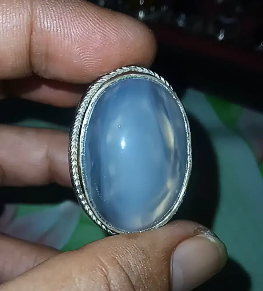 Batu cincin akik anggur unik jumbo