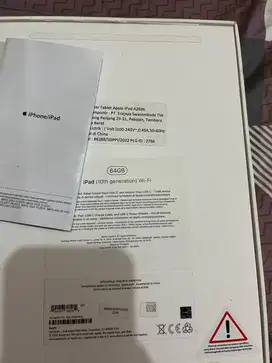 Ipadd apple 64gb