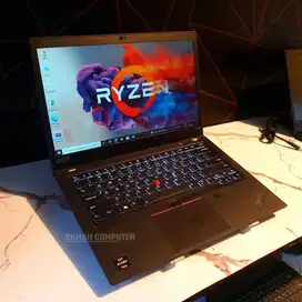 LAPTOP T495 RYZEN 7PRO I RAM 16 GB BACKLIGHT SUPER MULUS