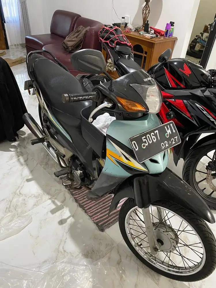 Honda Supra Fit S 2007 warna hijau hitam langka