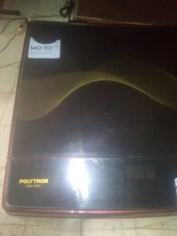 Mesin cuci 1 tabung poly tron 7,5kg