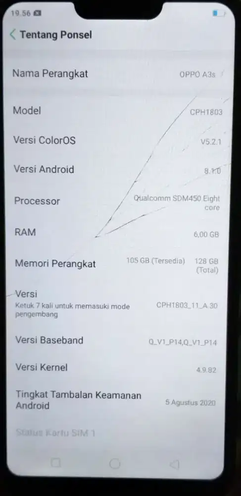 Sale Sepaket Hp Oppo A3S 128GB dan Samsung J2 Prime