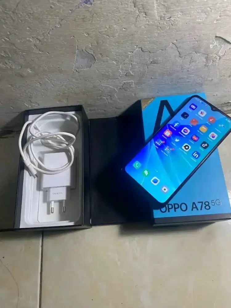 Hp Oppo A78 5G ram 8/128