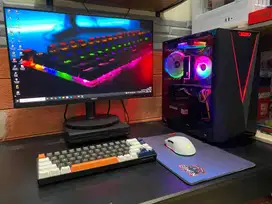PC Gaming satu set tinggal pake aja