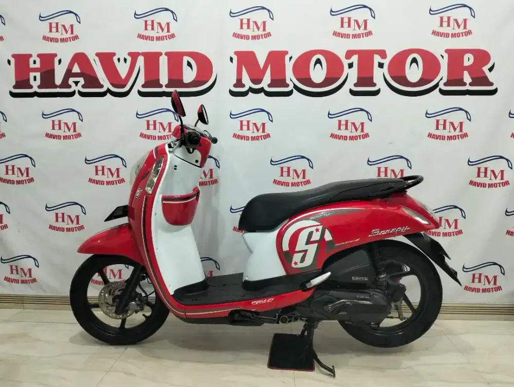 SCOOPY esp, Pajak BARU, Mesin Alus, Tarikan enteng, Mulus, Lengkap