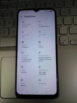 OPPO A16 RAM 3/32GB Mulus Siap Pakai